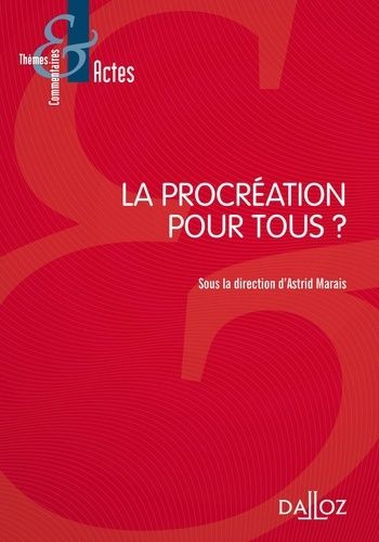 Emprunter La procréation pour tous ? livre