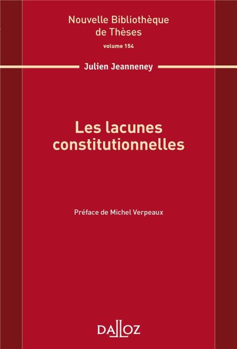 Emprunter Les lacunes constitutionnelles livre