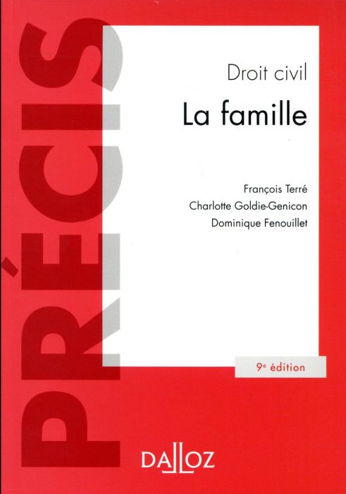 Emprunter Droit civil. La famille, 9e édition livre