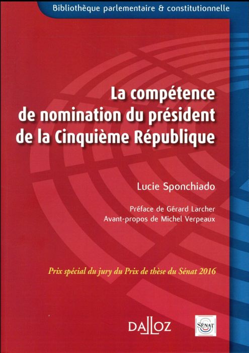 Emprunter La compétence de nomination du président de la Cinquième République livre