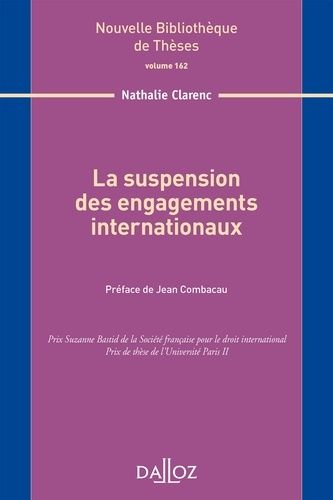 Emprunter La suspension des engagements internationaux livre