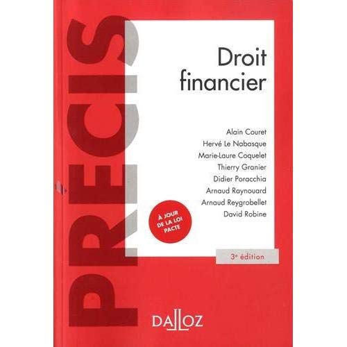 Emprunter Droit financier. 3e édition livre