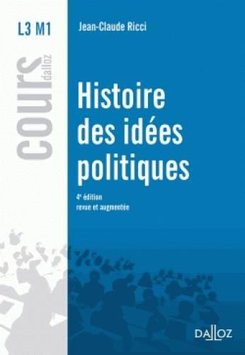 Emprunter Histoire des idées politiques. 4e édition revue et augmentée livre