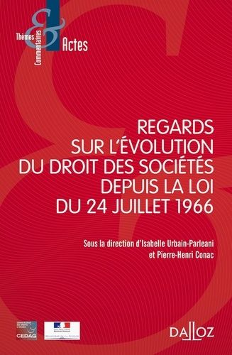 Emprunter Regards sur l'évolution du droit des sociétés depuis la loi du 24 juillet 1966 livre