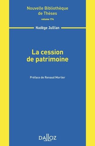 Emprunter La cession de patrimoine livre