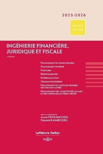 Emprunter Ingénierie financière, juridique et fiscale. Edition 2025-2026 livre