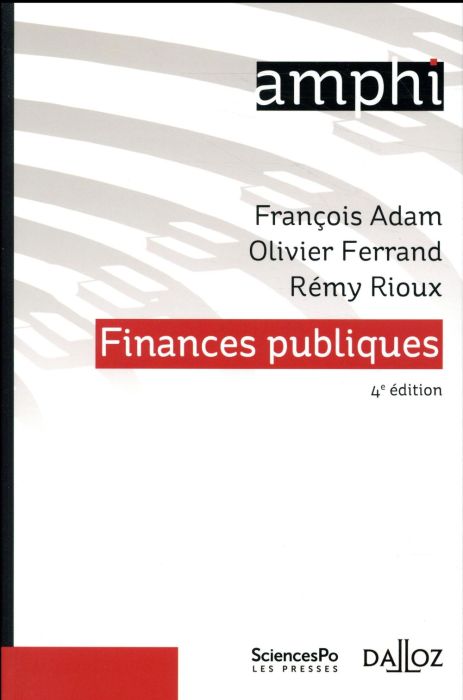 Emprunter Finances publiques. 4e édition livre