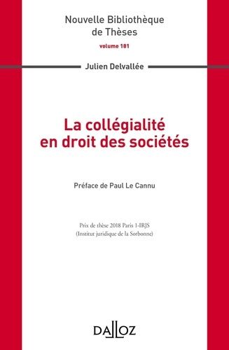 Emprunter La collégialité en droit des sociétés livre