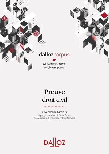 Emprunter Preuve. Droit civil livre