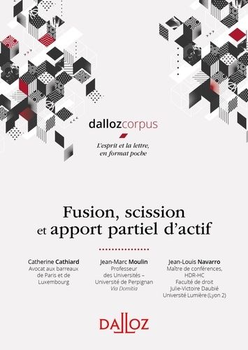 Emprunter Fusion, scission et apport partiel d'actifs livre