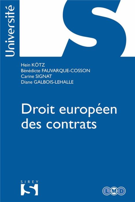 Emprunter Droit européen des contrats livre