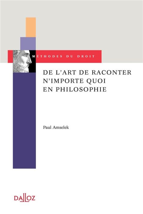 Emprunter De l'art de raconter n'importe quoi en philosophie livre