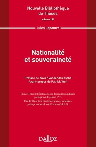 Emprunter Nationalité et souveraineté livre