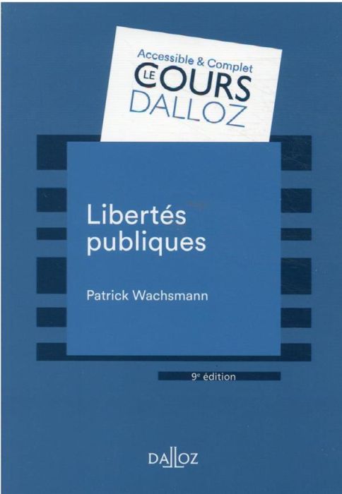 Emprunter Libertés publiques. 9e édition livre