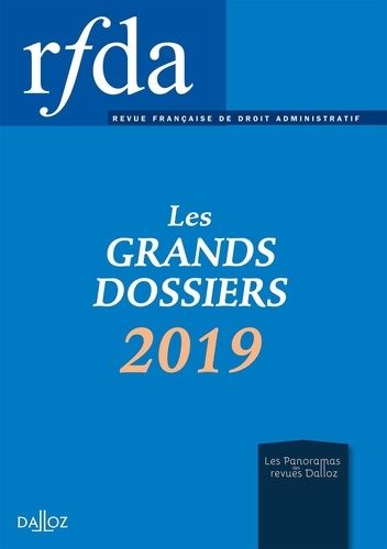 Emprunter Les grands dossiers 2019 de la RFDA livre