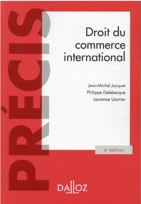 Emprunter Droit du commerce international. Edition 2021 livre