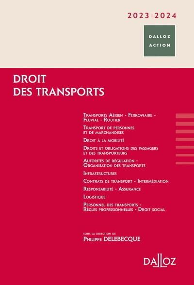 Emprunter Droit des transports. Edition 2023-2024 livre