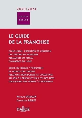 Emprunter Le guide de la franchise. Edition 2023-2024 livre