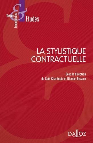 Emprunter La stylistique contractuelle livre