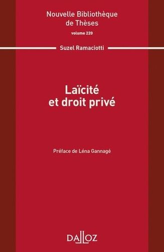 Emprunter Laïcité et droit privé livre