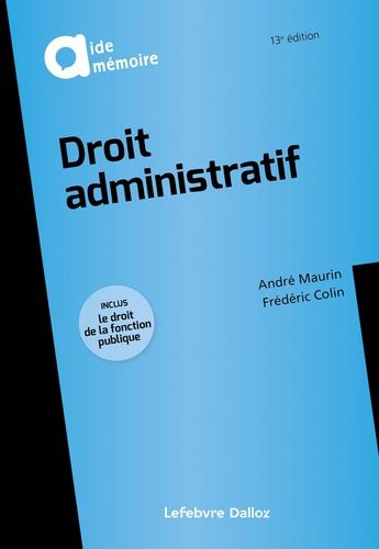 Emprunter Droit administratif. 13e édition livre