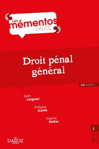 Emprunter Droit pénal général. Edition 2022 livre