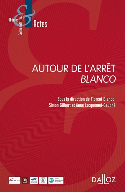 Emprunter Autour de l'arrêt Blanco livre