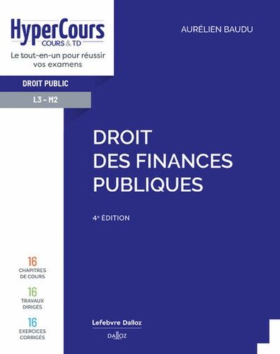 Emprunter Droit des finances publiques. 4e édition livre