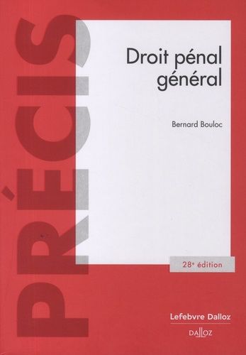 Emprunter Droit pénal général. 28e édition livre