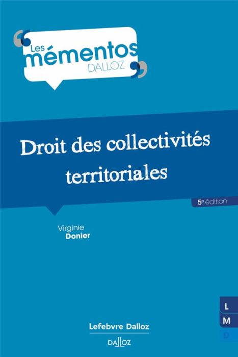 Emprunter Droit des collectivités territoriales. 5e édition livre