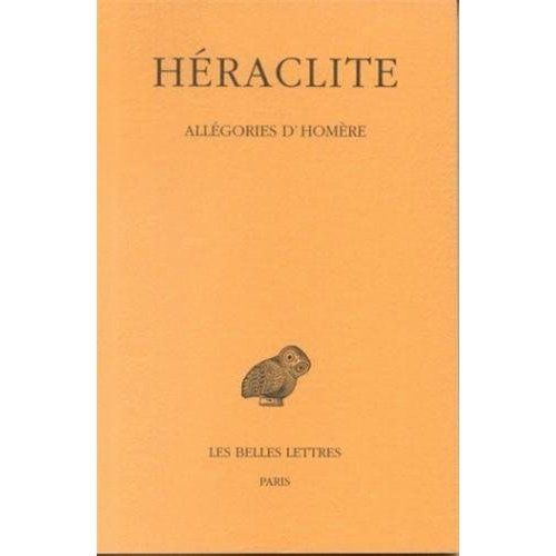 Emprunter Allégories d'Homère. Edition bilingue français-grec ancien livre