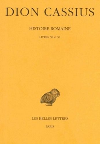 Emprunter Histoire romaine. Livres 50 et 51, Edition bilingue français-grec ancien livre