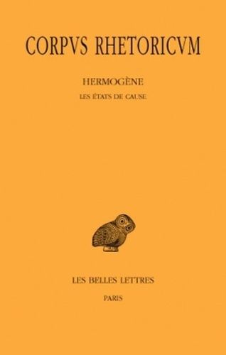 Emprunter Corpus rhetoricum. Tome 2, Les états de cause, Edition bilingue français-grec ancien livre