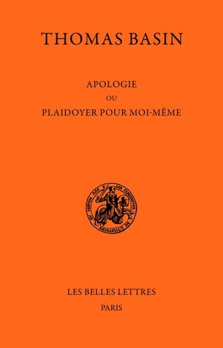 Emprunter Apologie ou plaidoyer pour moi-même livre