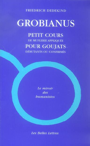 Emprunter Grobianus. Petit cours de muflerie pour goujats débutants ou confirmés, édition bilingue français-la livre