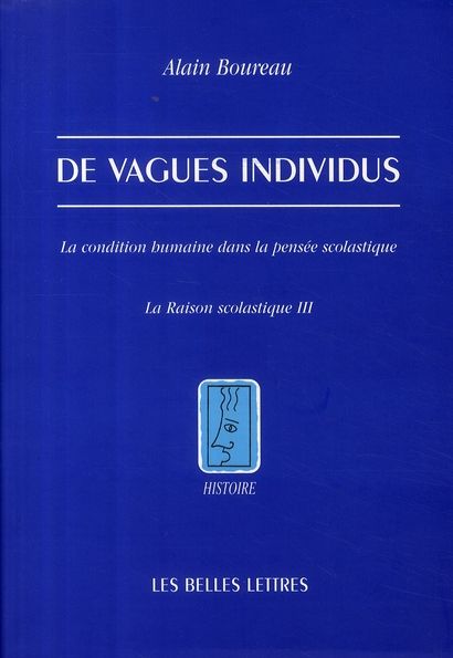 Emprunter De vagues individus. La condition humaine dans la pensée scolastique livre