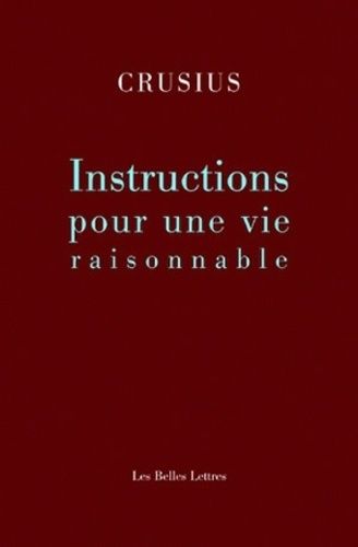 Emprunter Instruction pour une vie raisonnable livre