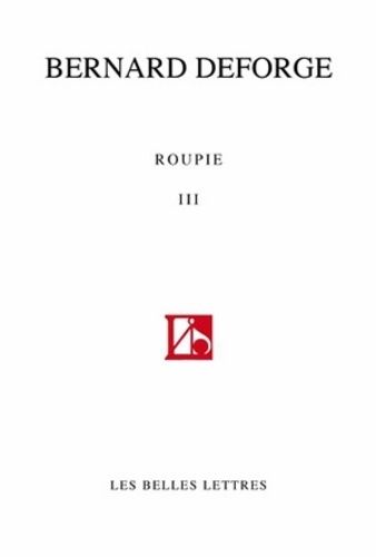 Emprunter Roupie. Tome 3 livre