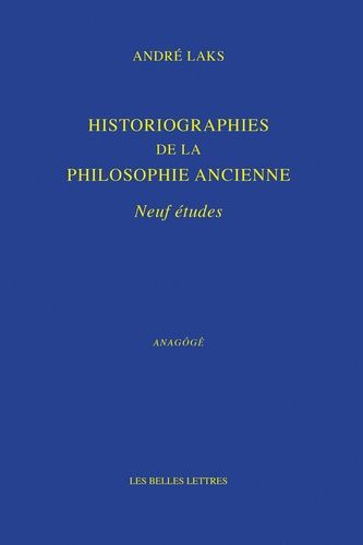 Emprunter Historiographies de la philosophie ancienne. Neuf études livre