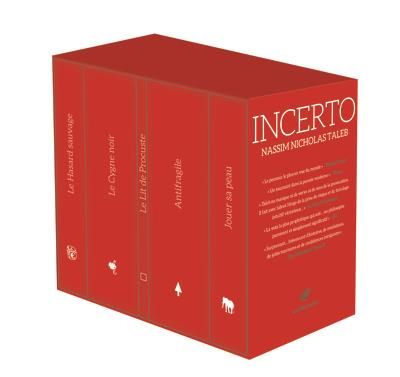 Emprunter Incerto. 5 volumes : Le Hasard sauvage %3B Le Cygne noir suivi de Force et fragilité %3B Le Lit de Procu livre