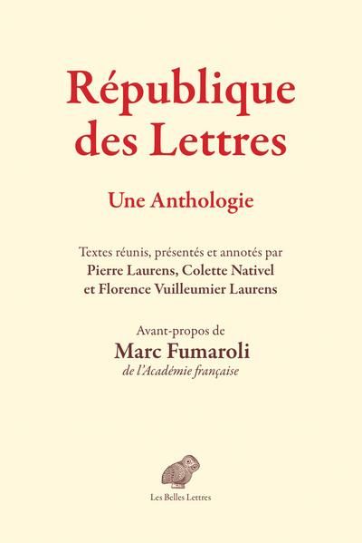 Emprunter République des Lettres. Une Anthologie livre