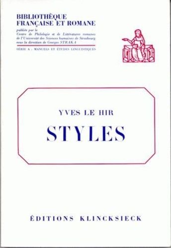 Emprunter Styles livre