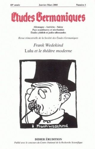 Emprunter Etudes Germaniques, n°1, 2005 livre