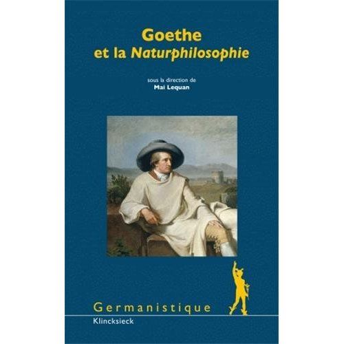 Emprunter Goethe et la Naturphilosophie livre