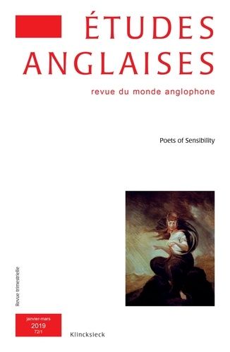 Emprunter Études anglaises - N°1/2019. Poets of Sensibility livre