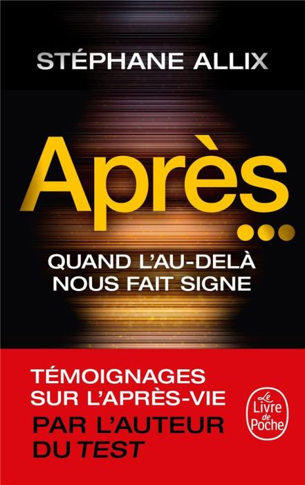 Emprunter Après.... Quand l'au-delà nous fait signe livre