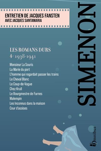 Emprunter Les romans durs. Volume 4, 1938-1941 livre