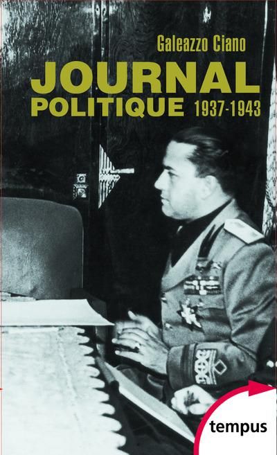 Emprunter Journal politique 1937-1943. Coffret 2 tomes livre