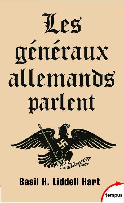 Emprunter Les généraux allemands parlent livre