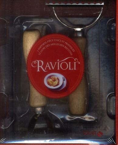 Coffret raviolis - 2 emporte-pièces et 1 livret de recettes